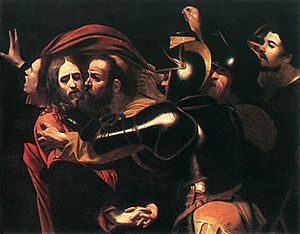 Archivo:Caravaggio - Taking of Christ - Odessa