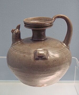 Archivo:Celadon jar Eastern Jin 317 420 CE