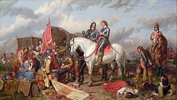 Archivo:Charles Landseer Cromwell Battle of Naseby