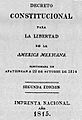 Const apatzingan