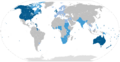 Detailed SVG map of the Anglophone world