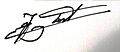 Firma de François Englert
