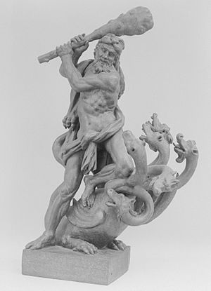 Archivo:Hercules slaying the Hydra MET 36191