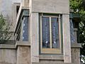 Hollyhock House corner window