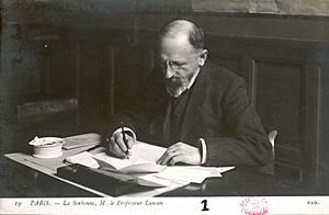 Archivo:La Sorbonne. M. le professeur Lanson