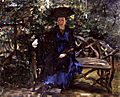 Lovis Corinth Poträt Frau Kaumann 1911