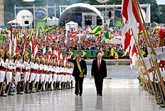 Archivo:Lula's presidential inauguration, 2007