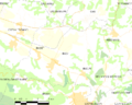 Map commune FR insee code 64157