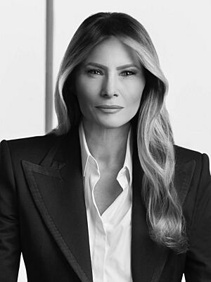 Melania Trump’s Official White House Portrait (2025) (cropped) (cropped).jpg
