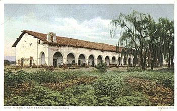 Archivo:Mission San Fernando Postcard, circa 1900