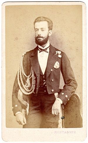 Archivo:Montabone, Luigi (18..-1877) - Milano - Amadeo l (1845-1890) Duke of Aosta, and King of Spain