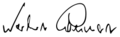 Norbert Lammert Signature