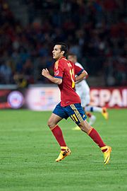 Archivo:Pedro Rodriguez (2) - Spain vs. Chile, 10th September 2013