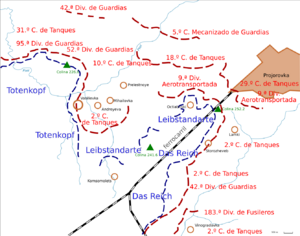 Archivo:Prokhorovka, Battle of Kursk, night 11 July es