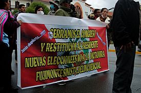 Archivo:Protesta Huancayo 2022 1