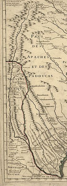 Rio grande in 1718