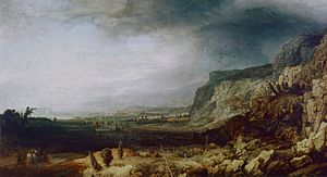 Archivo:Rocky landscape, by Hercules Pietersz Seghers