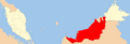 Sarawak state locator