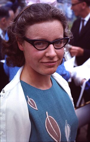 Archivo:Susan Jocelyn Bell (Burnell), 1967