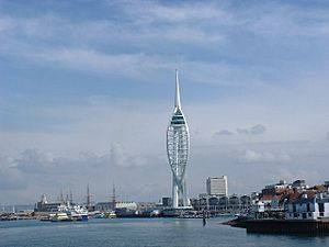 Archivo:The Spinnaker Tower, Portsmouth - geograph.org.uk - 53572