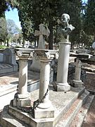 Tumba de Eduardo Sojo, cementerio civil de Madrid 01