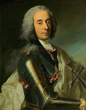 Archivo:Unico Wilhelm van Wassenaer Obdam (1692-1766), 1745, Georges Desmarées