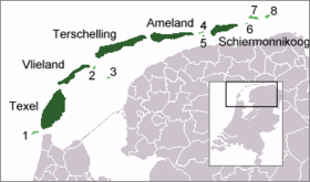 Islas Frisias occidentales