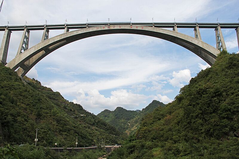 YelangheRailwayByHighestBridges