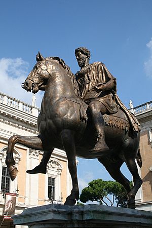 Archivo:0 Marcus Aurelius - Piazza del Campidoglio (3)
