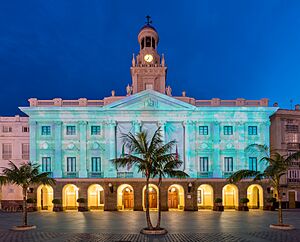 Archivo:Ayuntamiento de Cádiz, España, 2015-12-08, DD 03-05 HDR