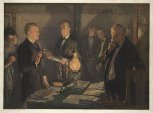 Archivo:Calvin Coolidge taking the oath of office