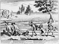 Archivo:Caricature Slavery 1738