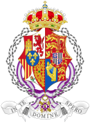 Coat of Arms of Victoria Eugenie of Battenberg as Dowager.svg