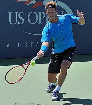 Archivo:David Nalbandian at the 2010 US Open 01