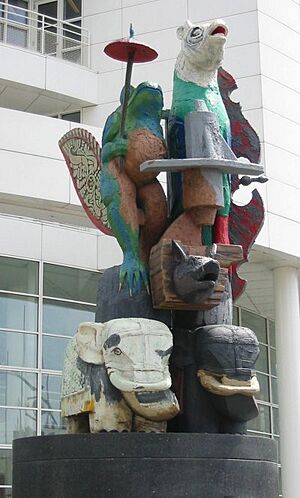 Archivo:Den Haag Spui Beeld Karel Appel