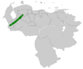 Diglossa gloriosa map
