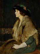 Douglas Volk Artist's Daughter 1914