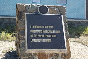 Archivo:Entrance to the Memorial Americain de la Plaine des Gaiacs 03