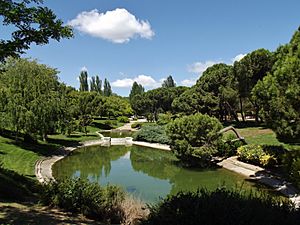 Archivo:Estanque del Parque de San Isidro