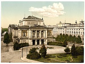 Archivo:Gewandhaus Bibliothek Leipzig 1900