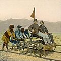Hand car magic lantern