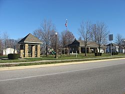 Hartsville town square, southwestern corner.jpg