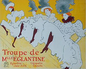 Archivo:Henri de Toulouse Lautrec.Troupe de Mlle Eglantine