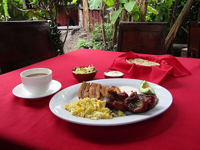 Honduran breakfast