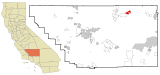 Kern County California Incorporated and Unincorporated areas Onyx Highlighted.svg