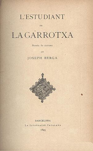 Archivo:L'estudiant de La Garrotxa, de Joseph Berga (1895)