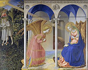 Archivo:La Anunciación, de Fra Angelico