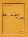 Los heraldos negros