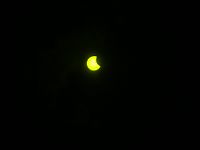 Máxima oscuridad del eclipse parcial