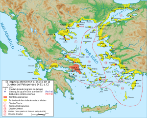 Archivo:Map athenian empire 431 BC-es